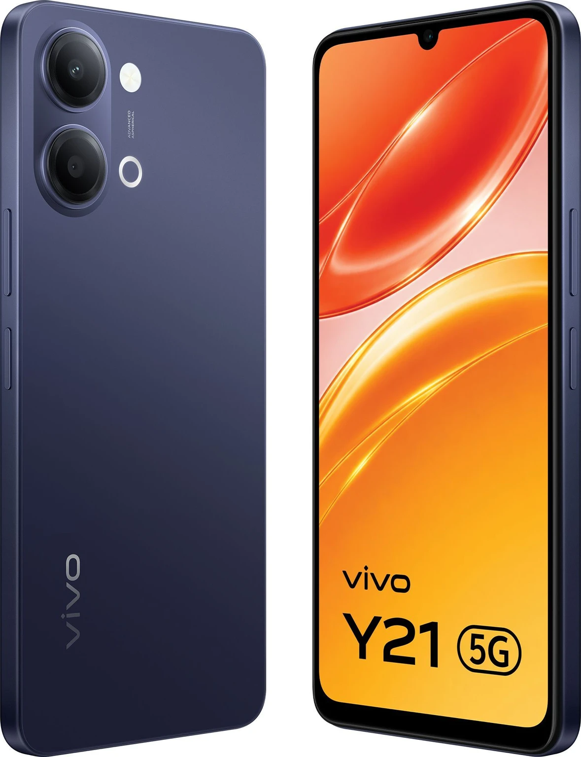 vivo Y21 5G (Mystic Blue, 128 GB) (6 GB RAM)