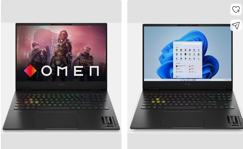 HP OMEN 16 Intel Core i7 13th Gen 13700HX - (16 GB/1 TB SSD/Windows 11 Home/8 GB Graphics/NVIDIA GeForce RTX 4070) 16-u0005TX Gaming Laptop (16 Inch, Shadow Black, 2.09 kg, With MS Office)