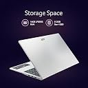 acer Aspire Lite Intel Core 5-210H Processor, Office 2024 + M365 Basic, 16GB RAM/512GB SSD, 15.6"/39.62 cm, FHD IPS Display,Win 11 Home, Backlit KB, Steel Grey, 1.7Kg, AL15-52H, Thin and Light Laptop